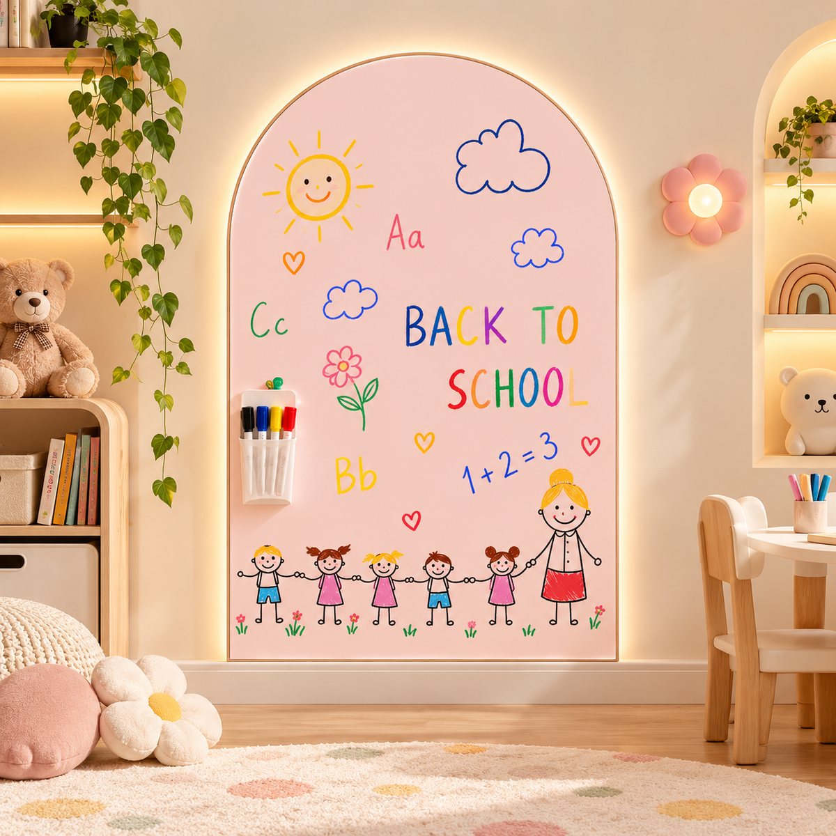 Magnetic Chalkboard Wall Decal