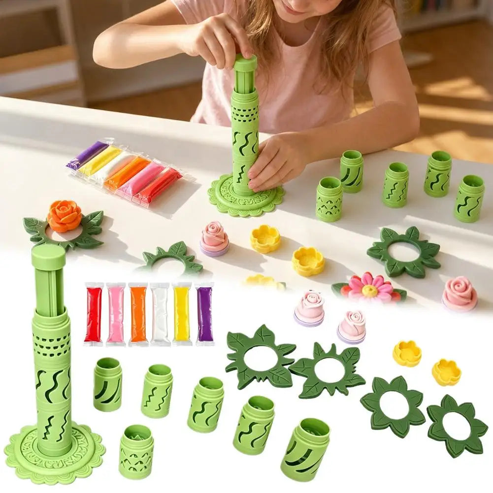 🌸 DIY Clay Flower Maker
