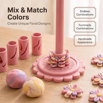 🌸 DIY Clay Flower Maker