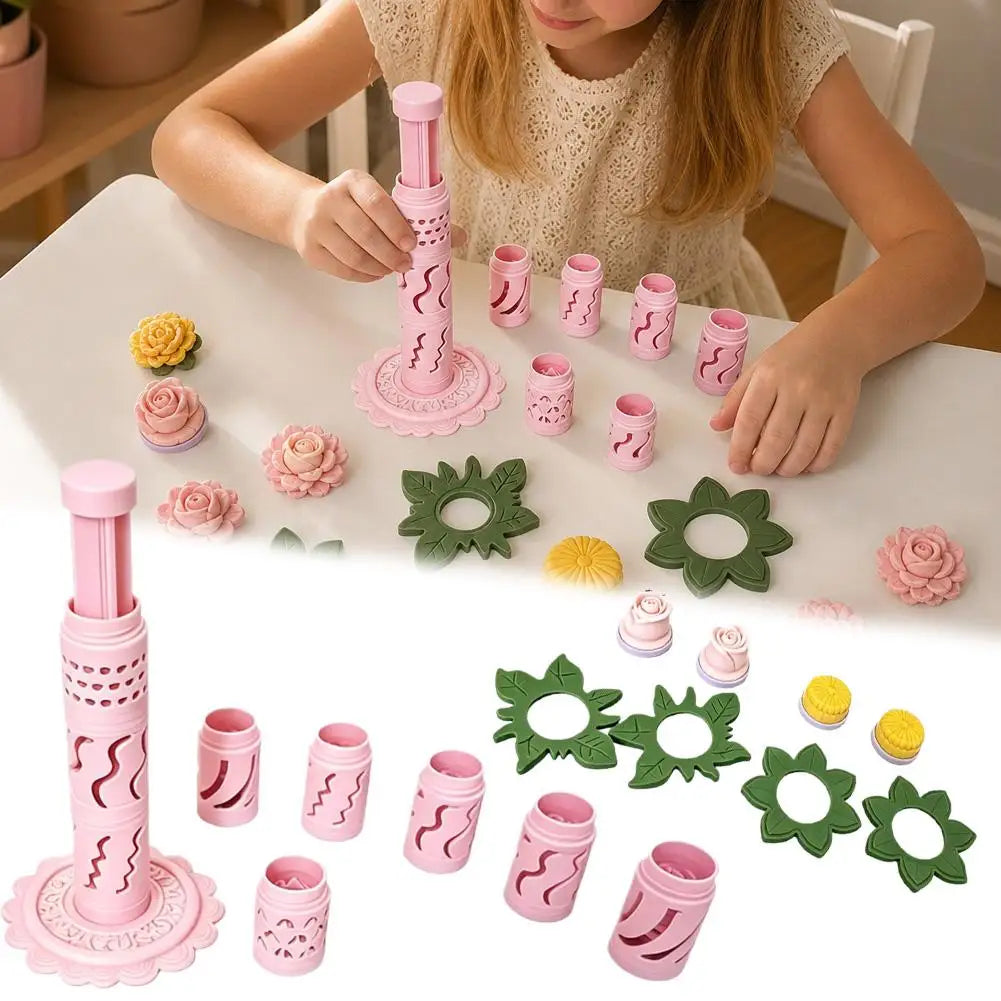 🌸 DIY Clay Flower Maker