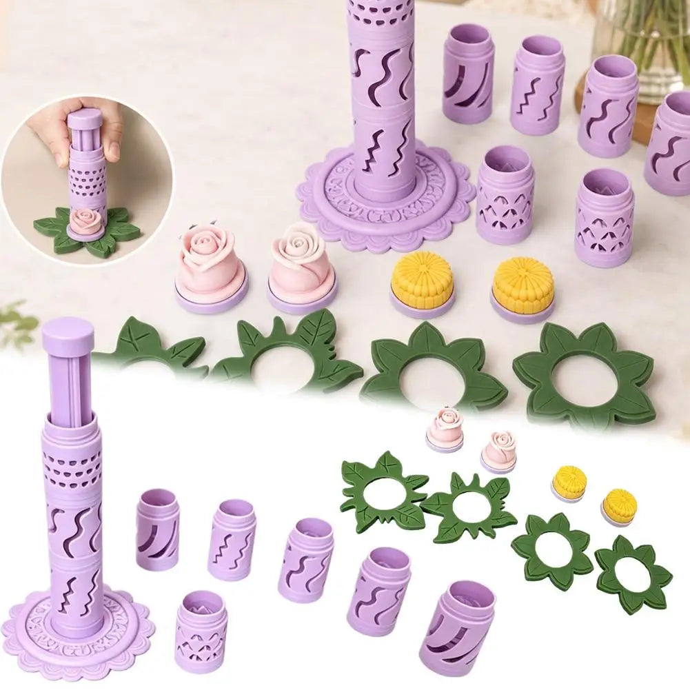 🌸 DIY Clay Flower Maker
